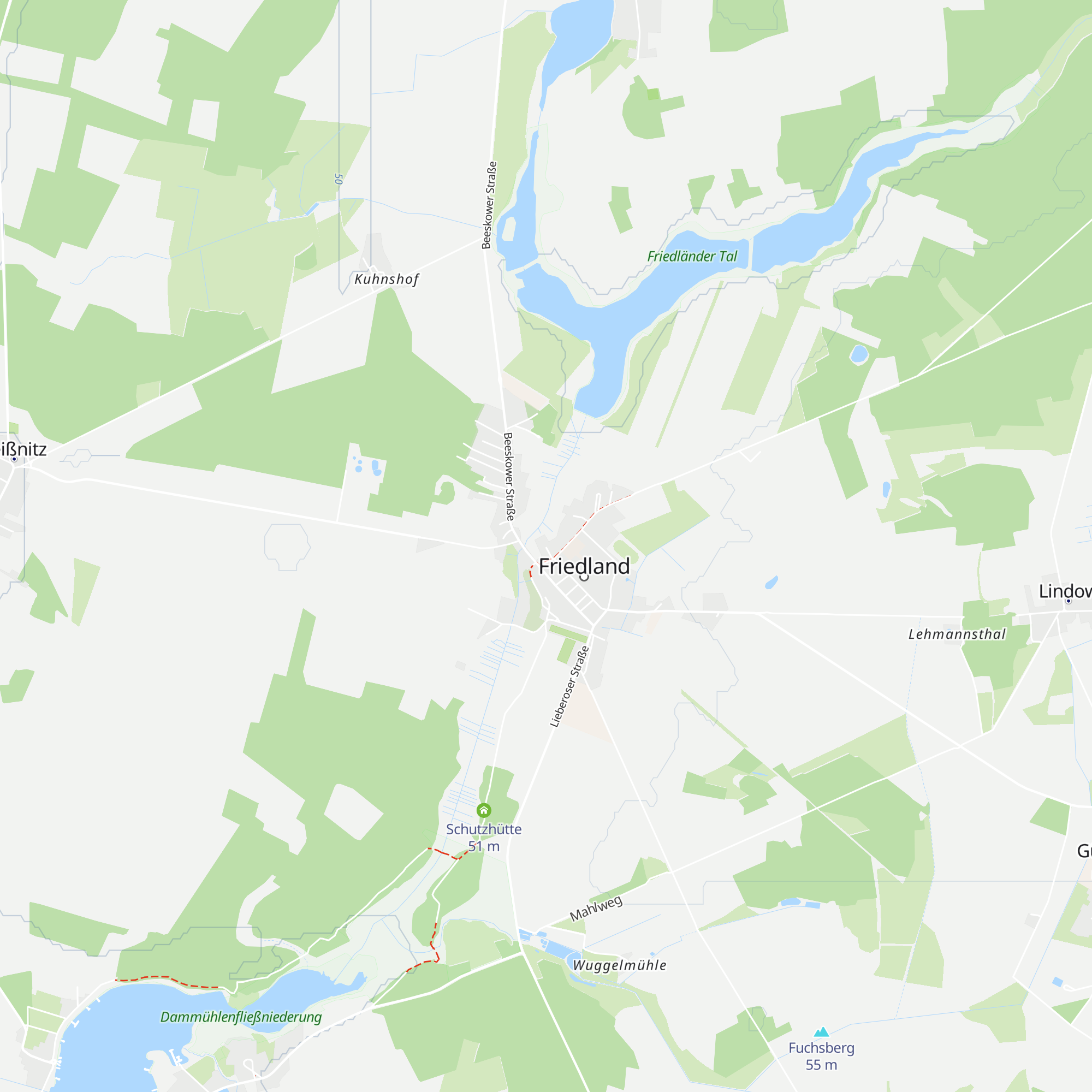 Tourist-Information map