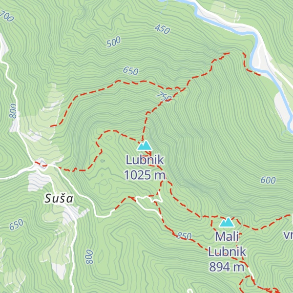 Map of Dom na Lubniku