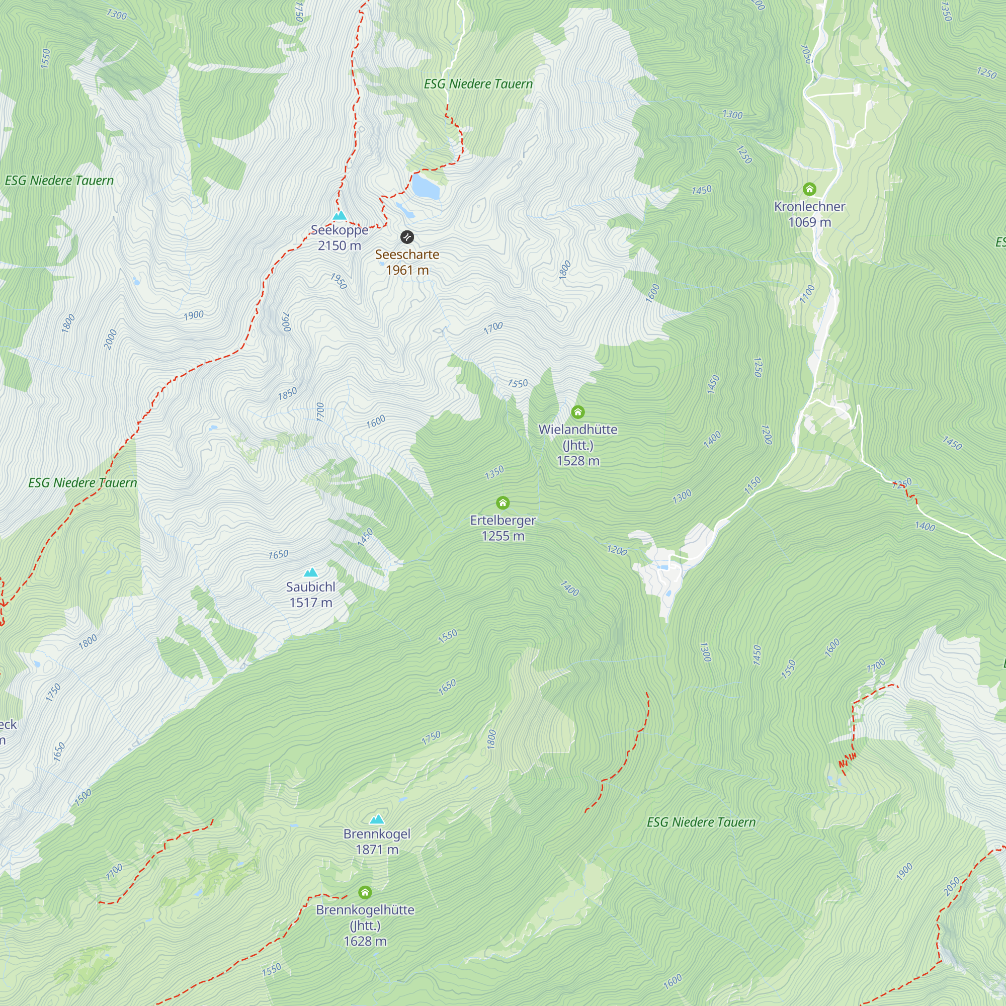 Ertelberger map