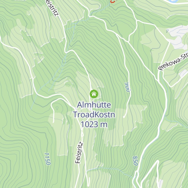 Map of Almhütte TroadKostn