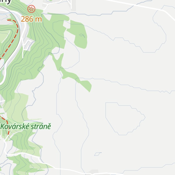 Map of Na kopci
