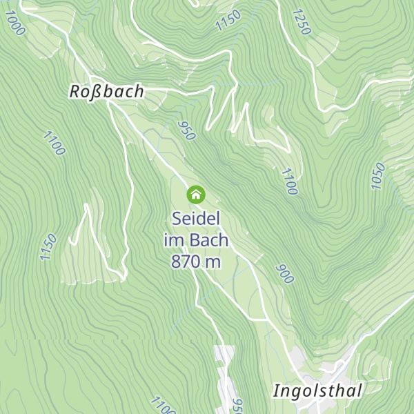 Map of Seidel im Bach