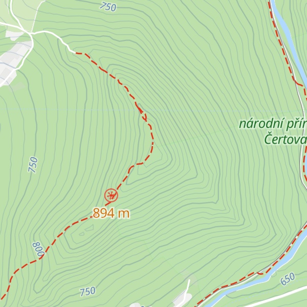 Map of Luč