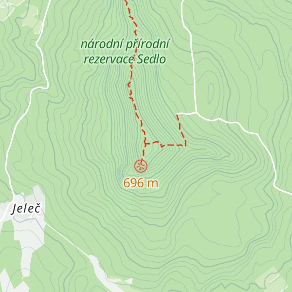 Map of Sedlo