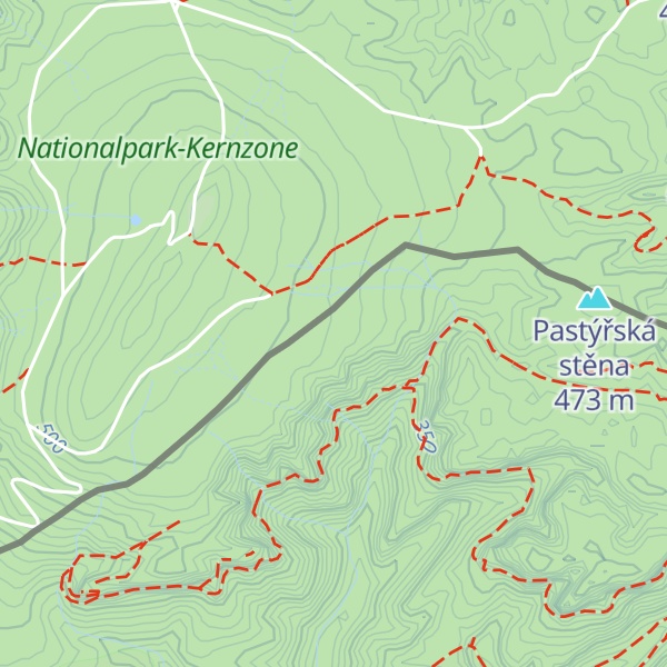 Map of Hraničář