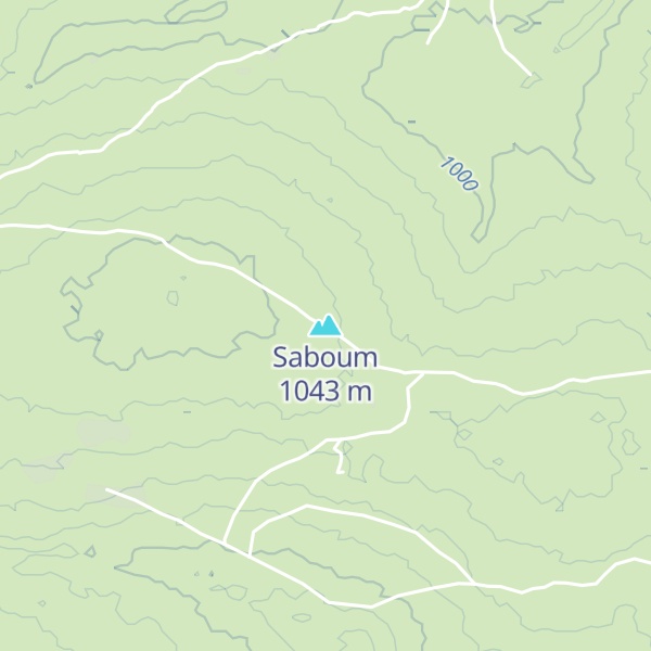 Map of Saboum