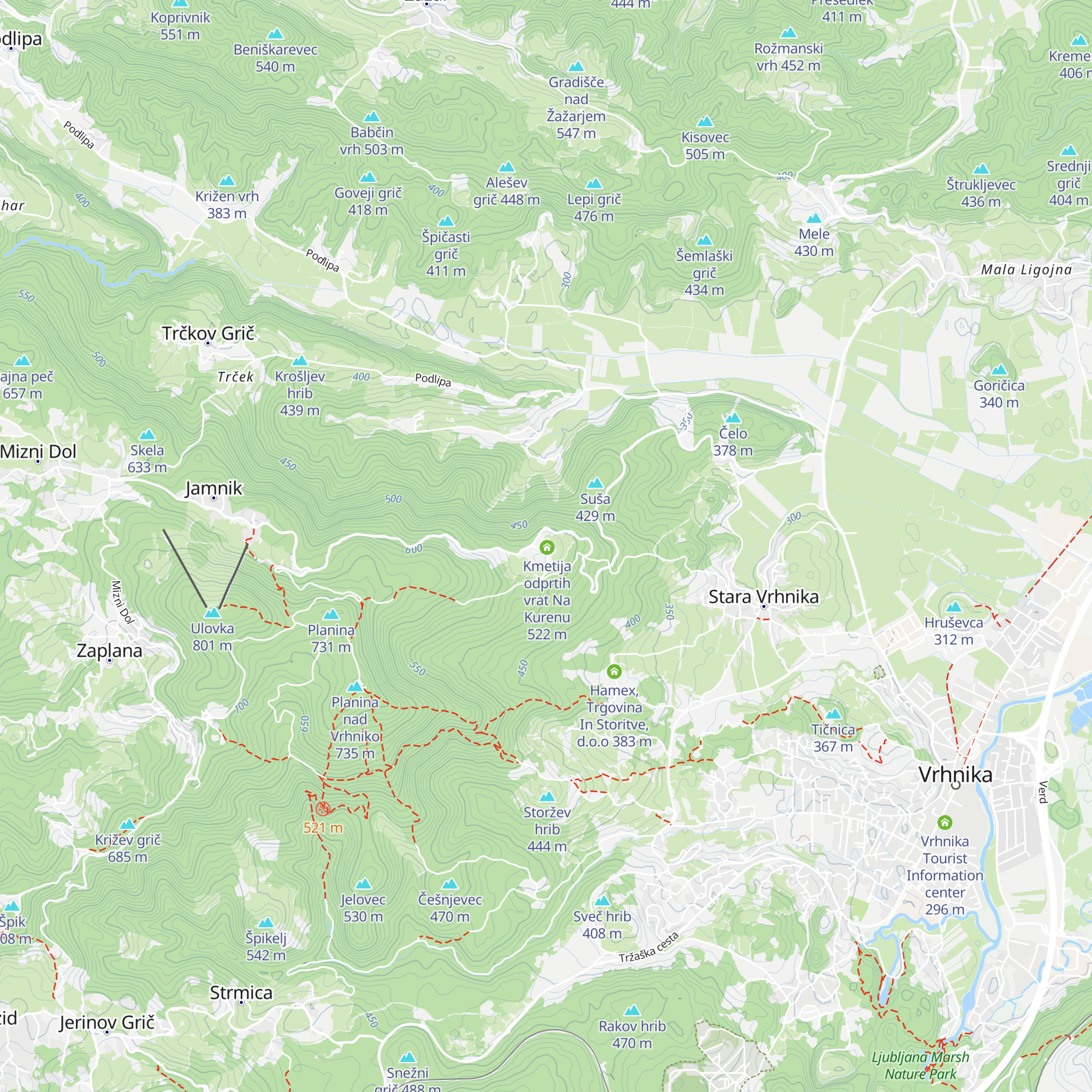 Pr' Figari map
