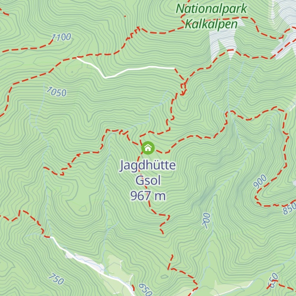 Map of Jagdhütte Gsol