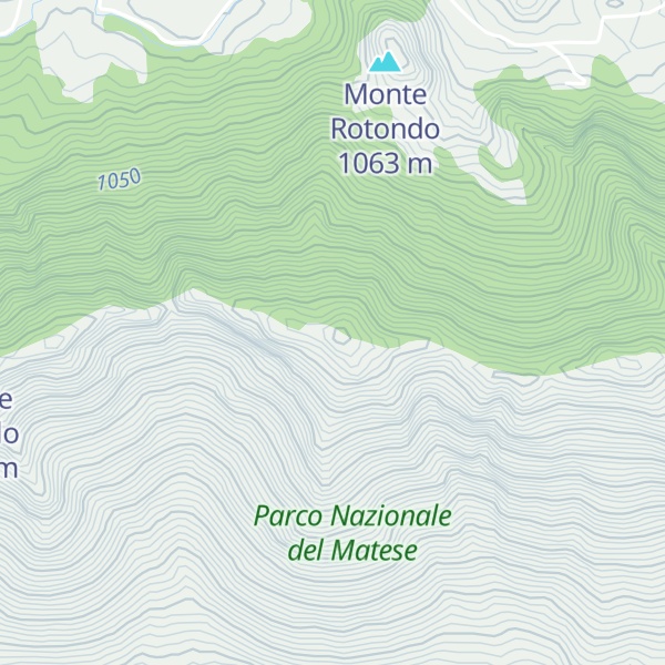 Map of Monte Cappello