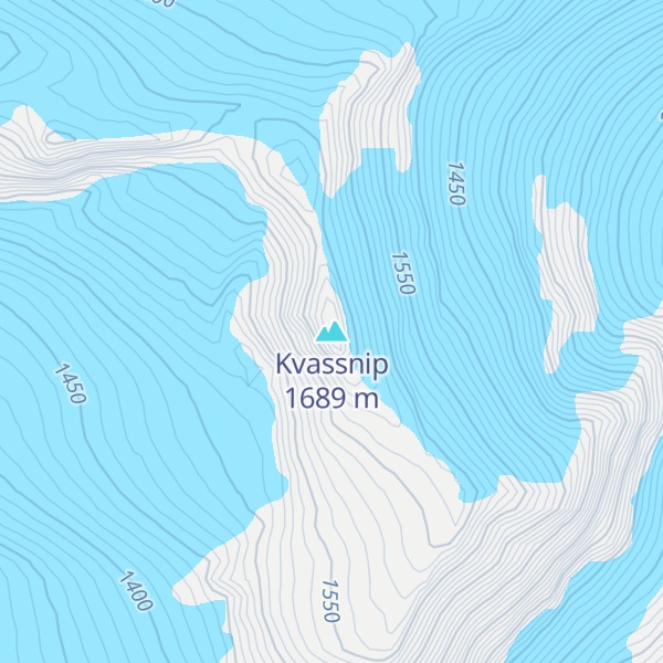 Map of Kvassnip