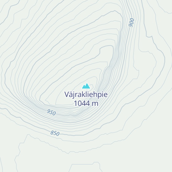 Map of Väjrakliehpie
