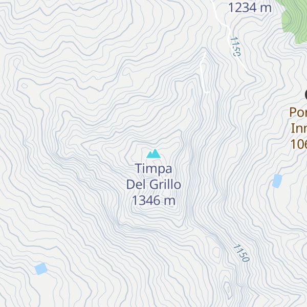 Map of Timpa Del Grillo