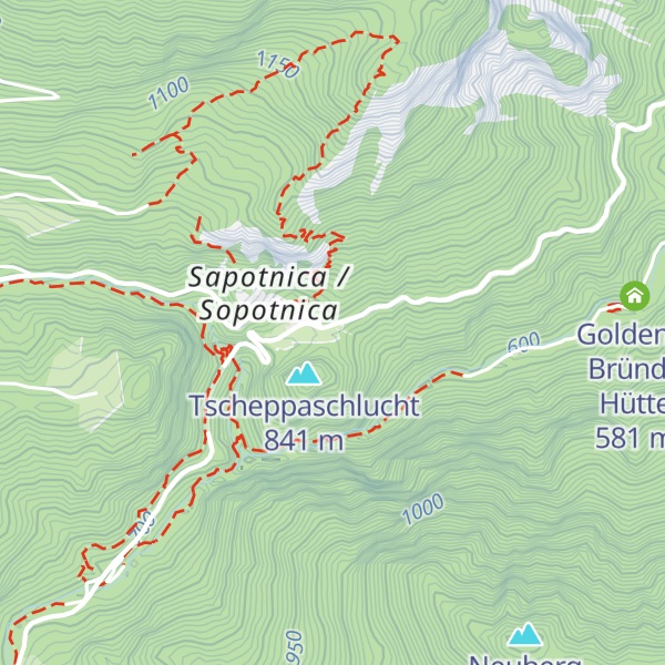 Map of Gendarmeriekaserne Loibl
