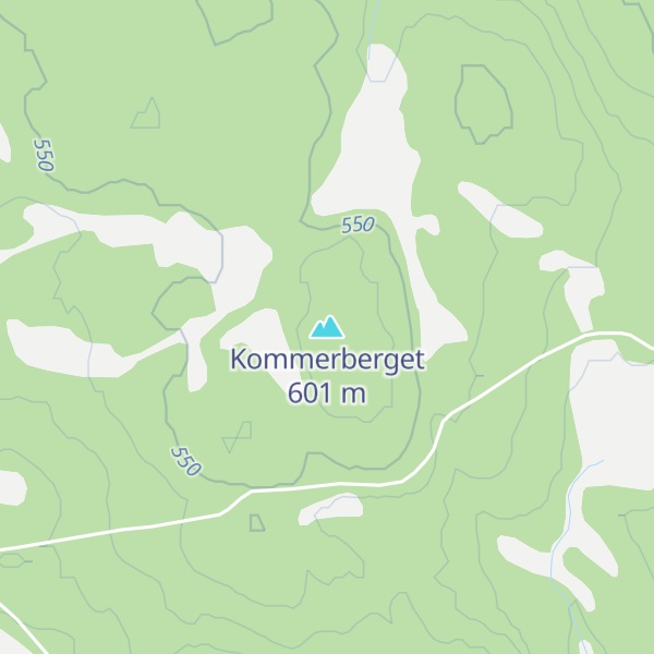 Map of Kommerberget