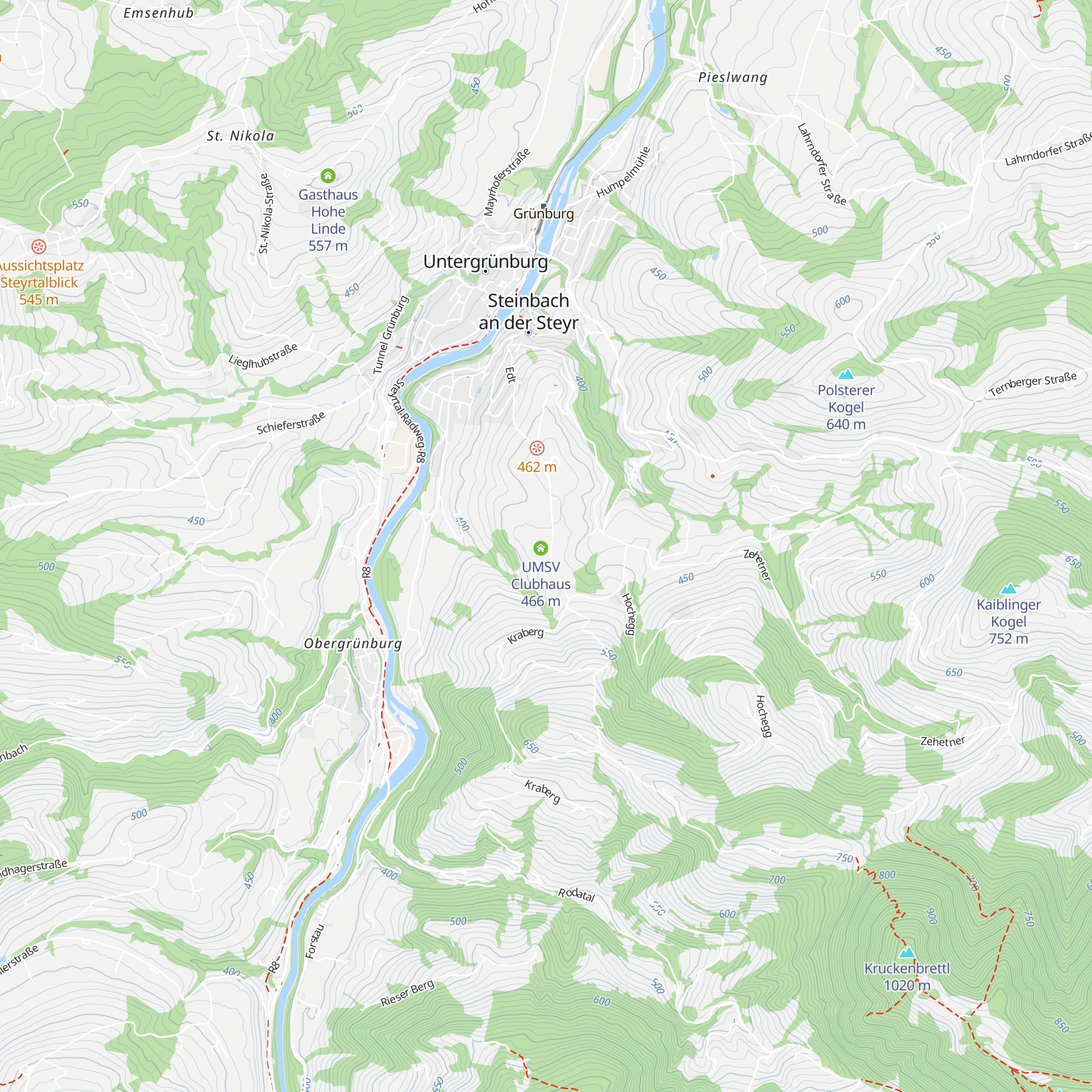 Zehethof map