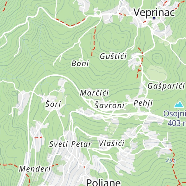 Map of Vila BV