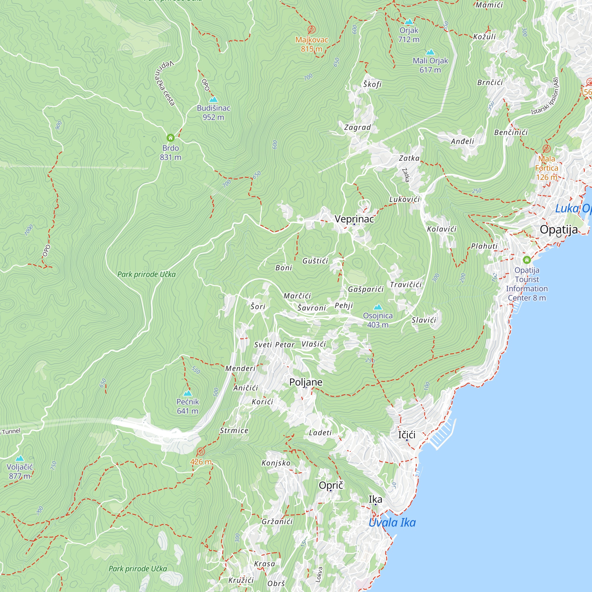 Vila BV map