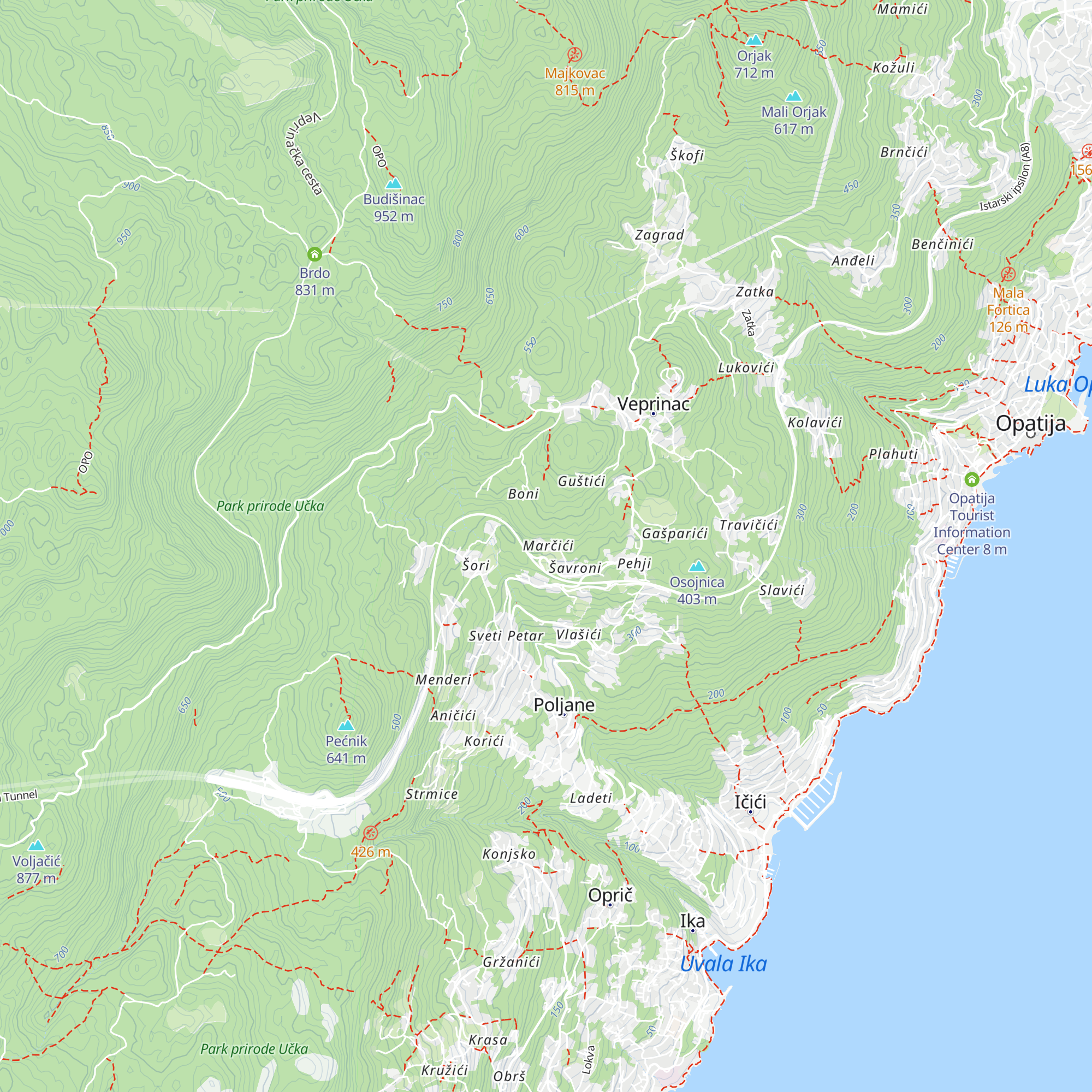 Vila BV map