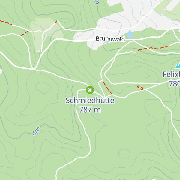 Map of Schmiedhütte