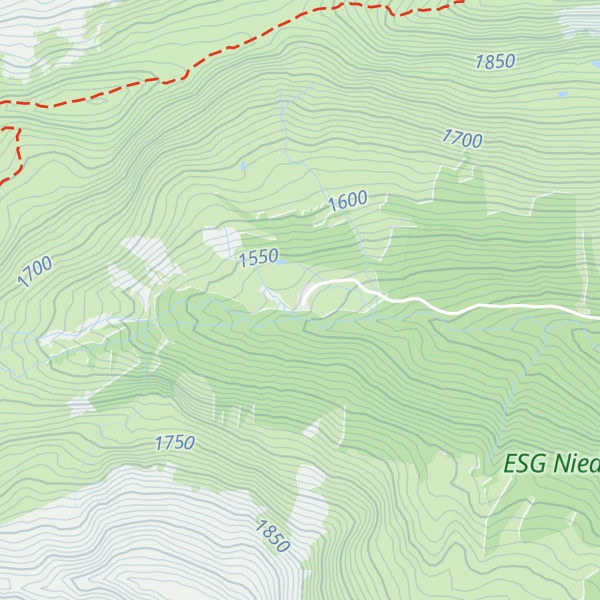 Map of Schwabergerhütte