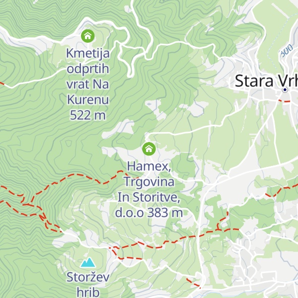 Map of Hamex, Trgovina In Storitve, d.o.o