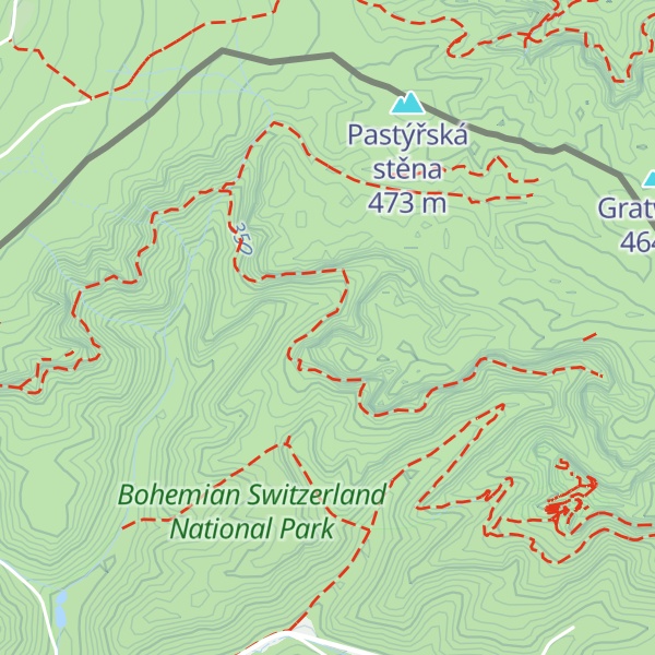 Map of Matzseidelova stěna