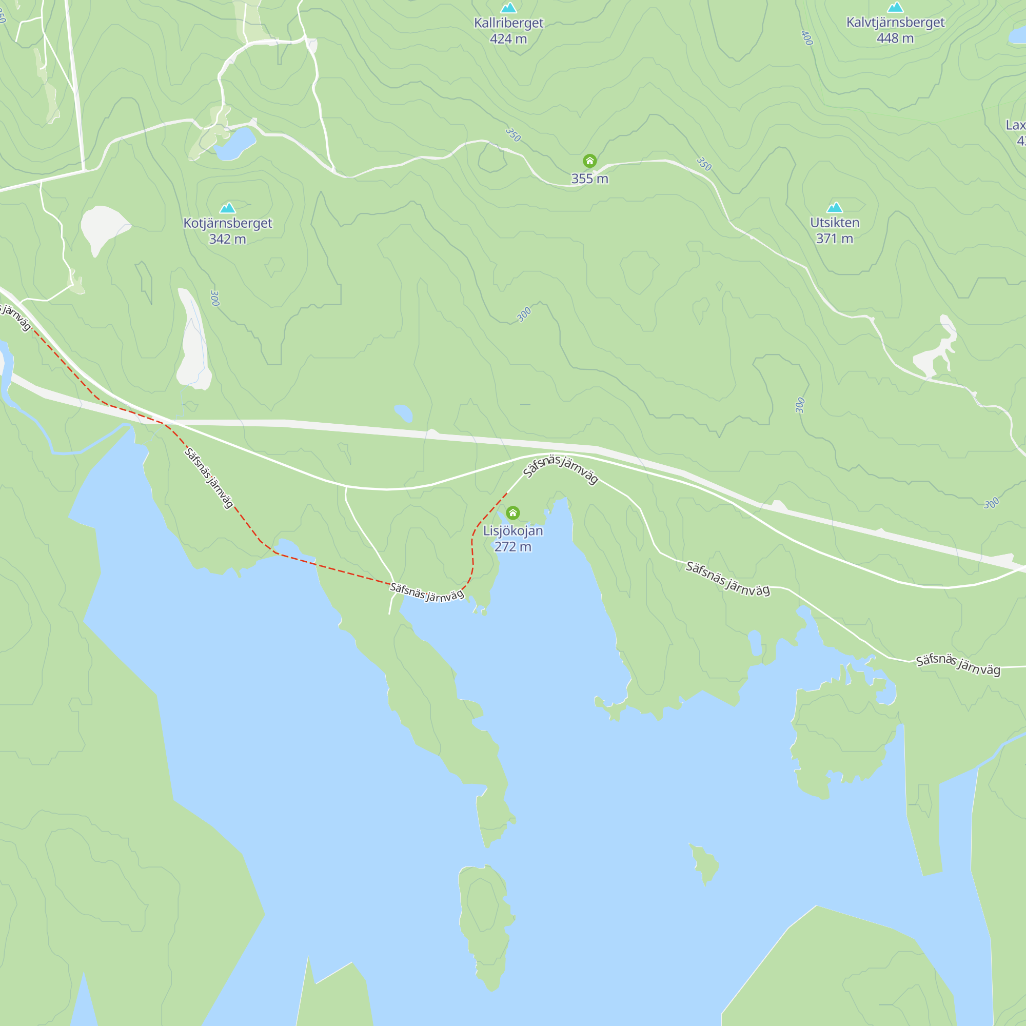 Lisjökojan map
