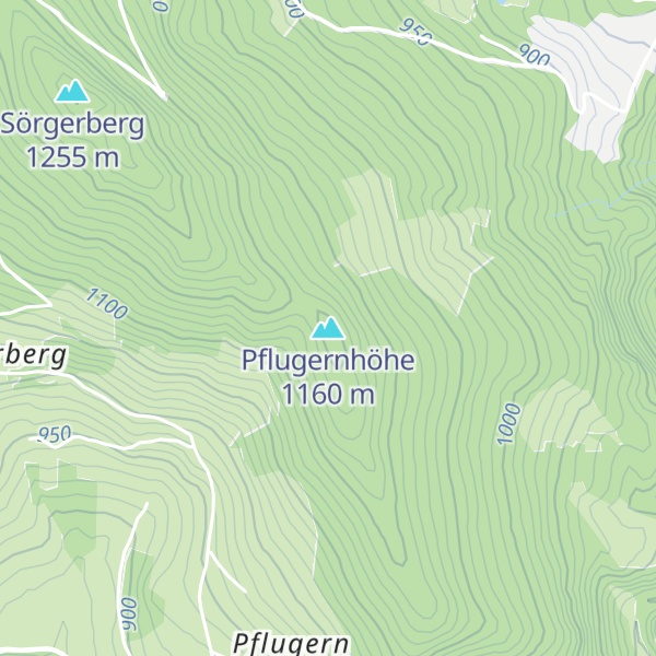 Map of Pflugernhöhe