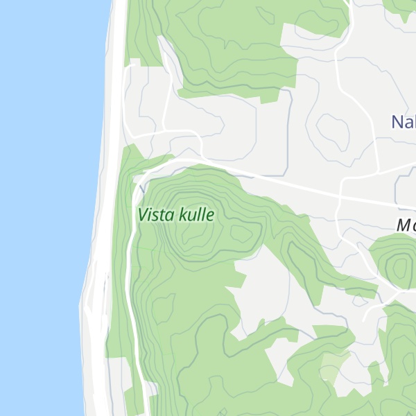 Map of Vista kulle