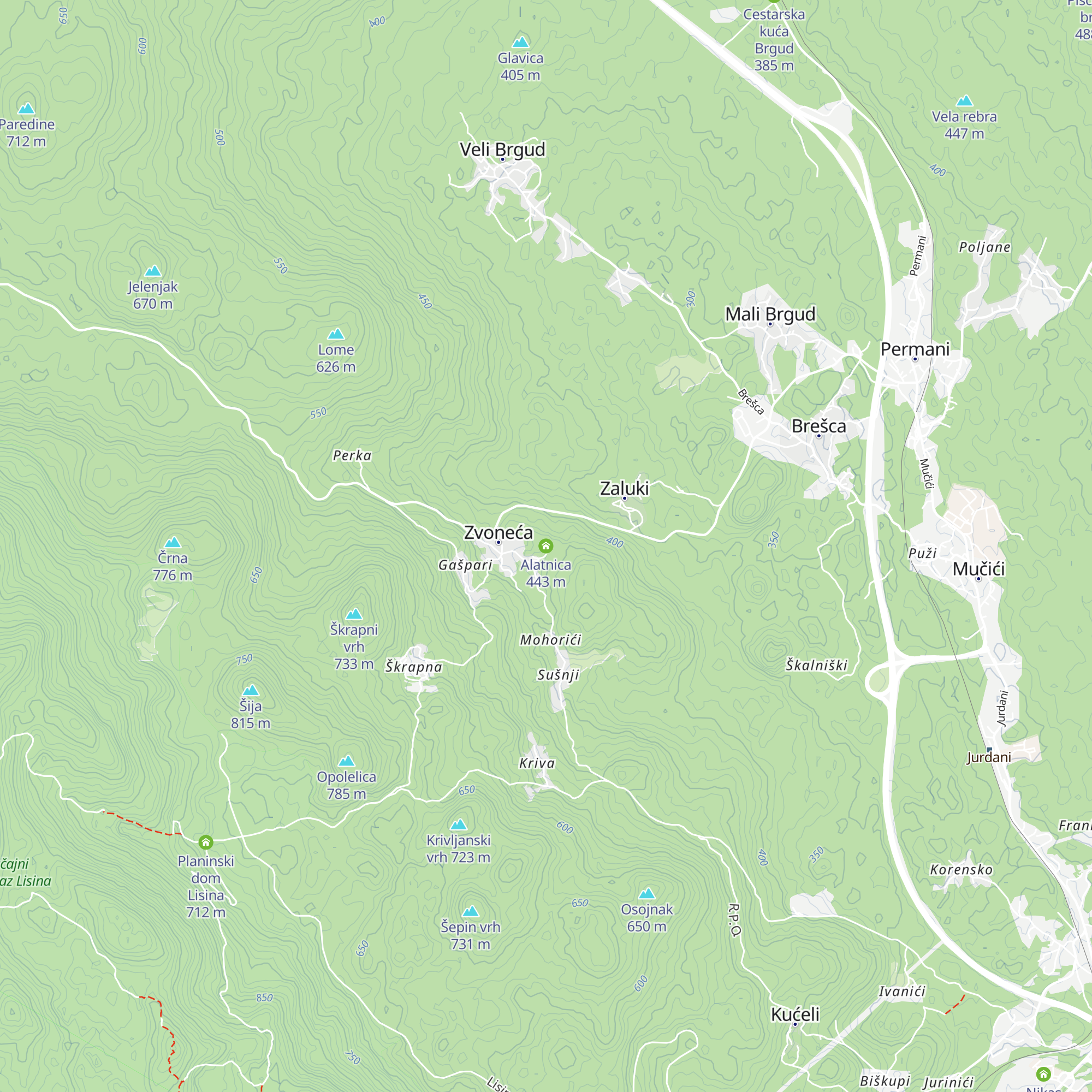 Alatnica map