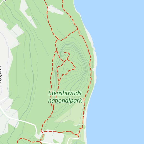 Map of Stenshuvud