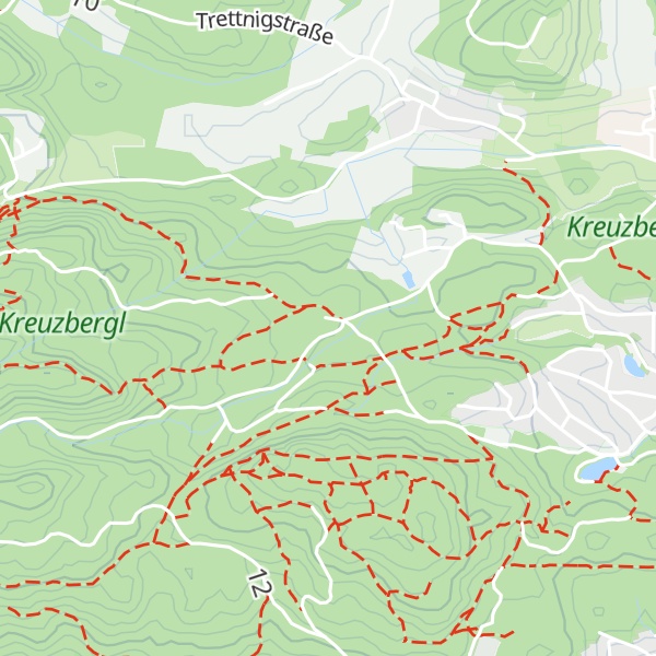 Map of Waldwirt am Kreuzbergl