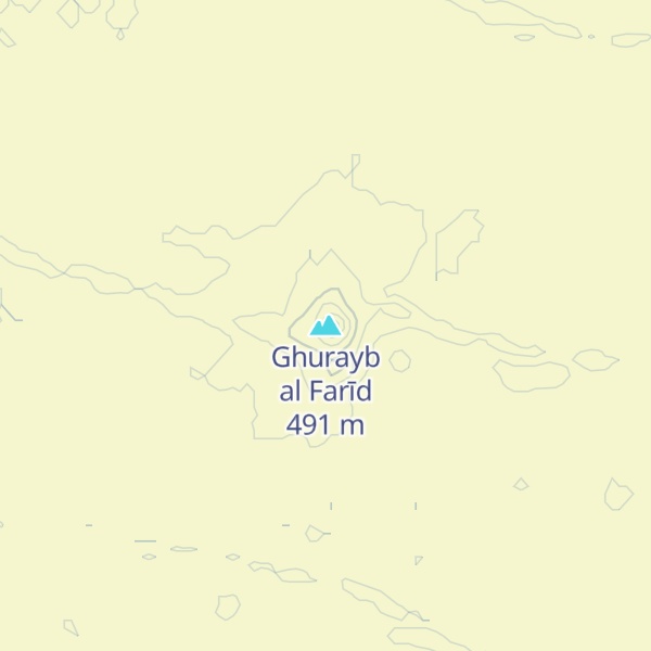 Map of Ghurayb al Farīd