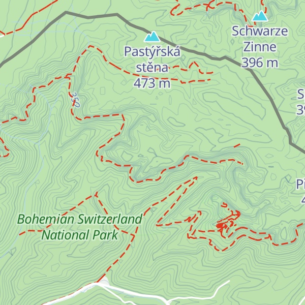 Map of Mřenka