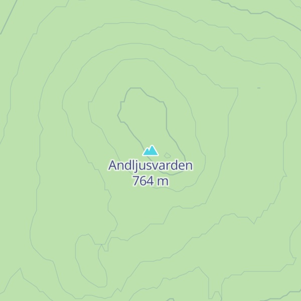 Map of Andljusvarden