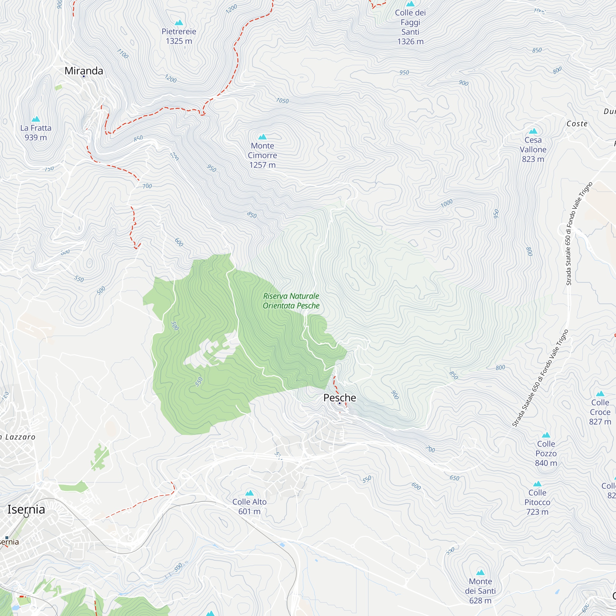 Rifugio Fonte Maiuri map