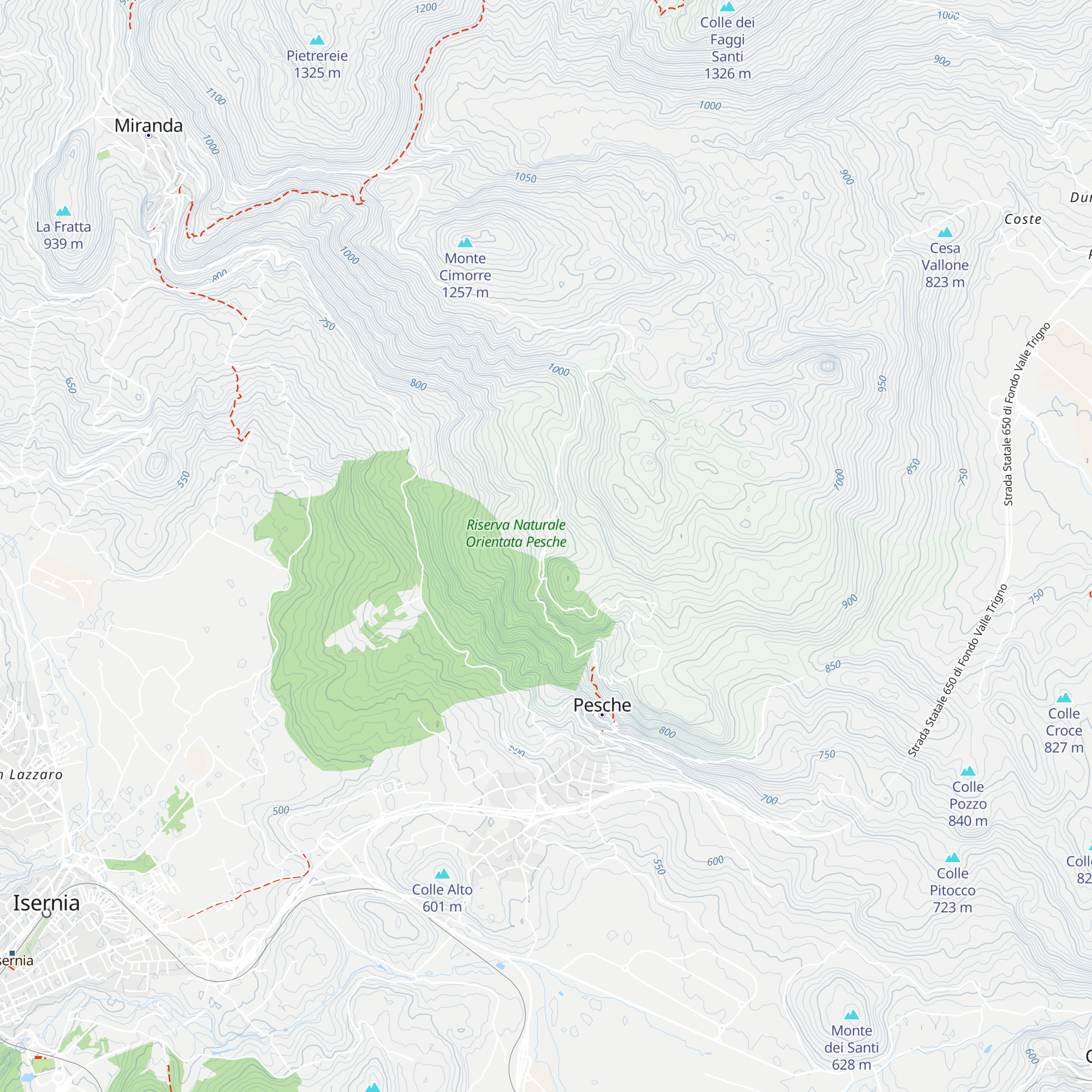 Rifugio Fonte Maiuri map
