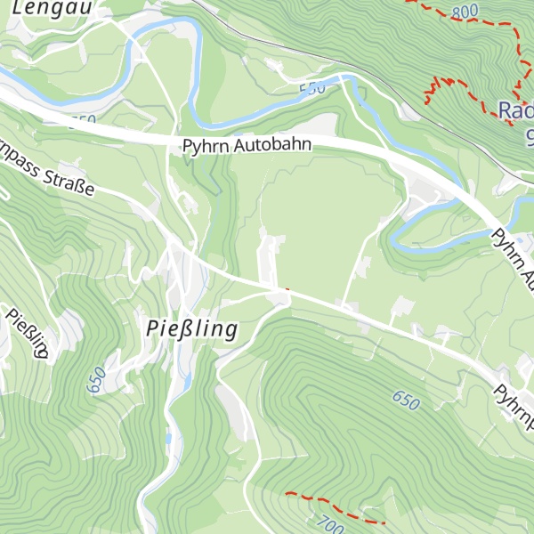 Map of Gasthof Waldhof