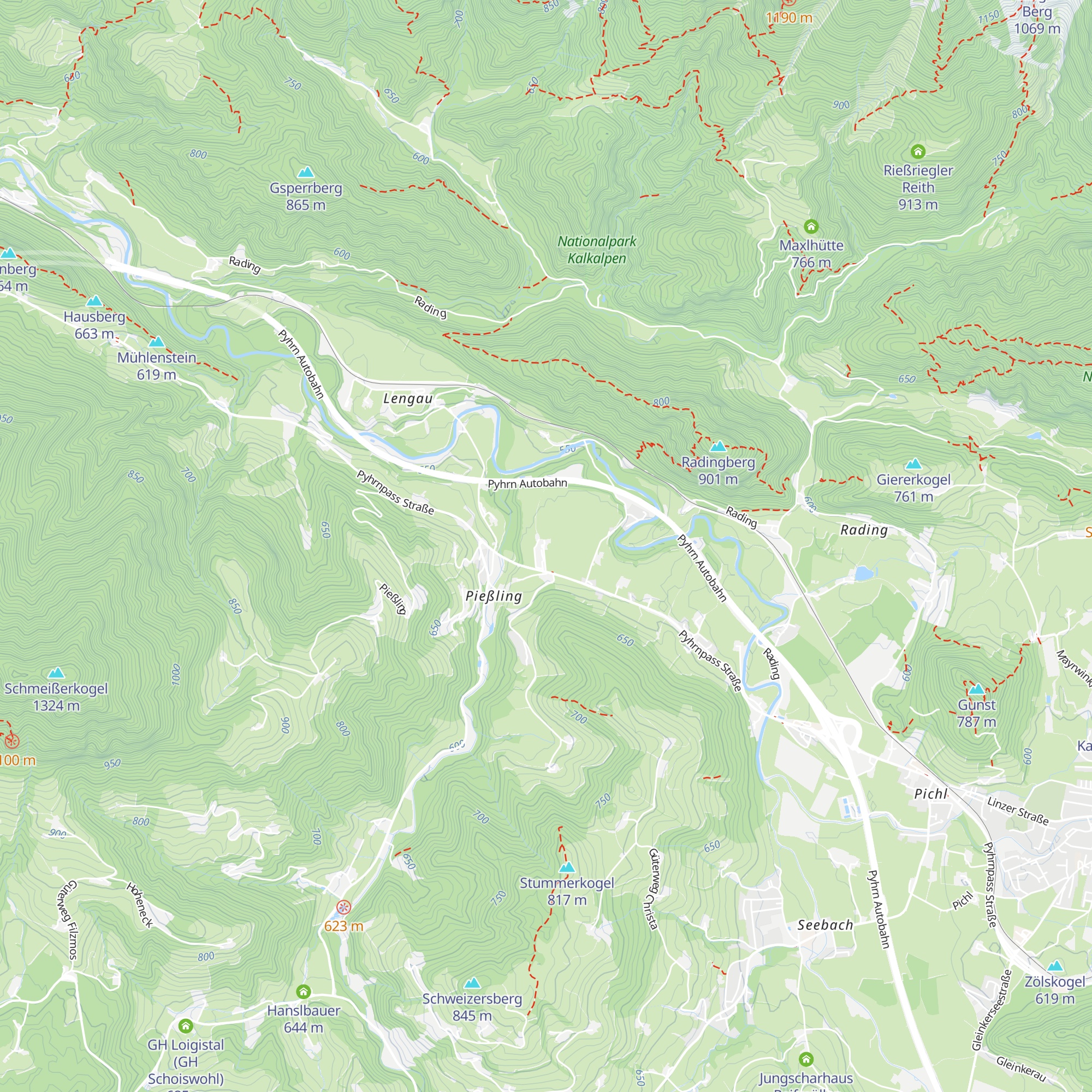 Erlebnisbauernhof Waldbauer map