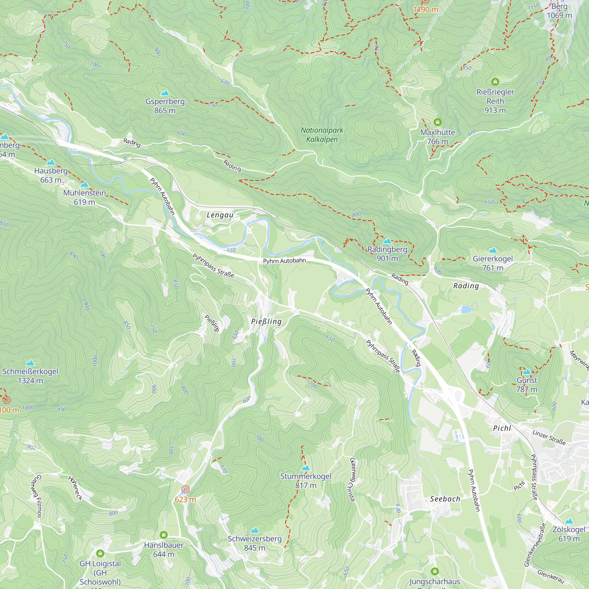 Erlebnisbauernhof Waldbauer map