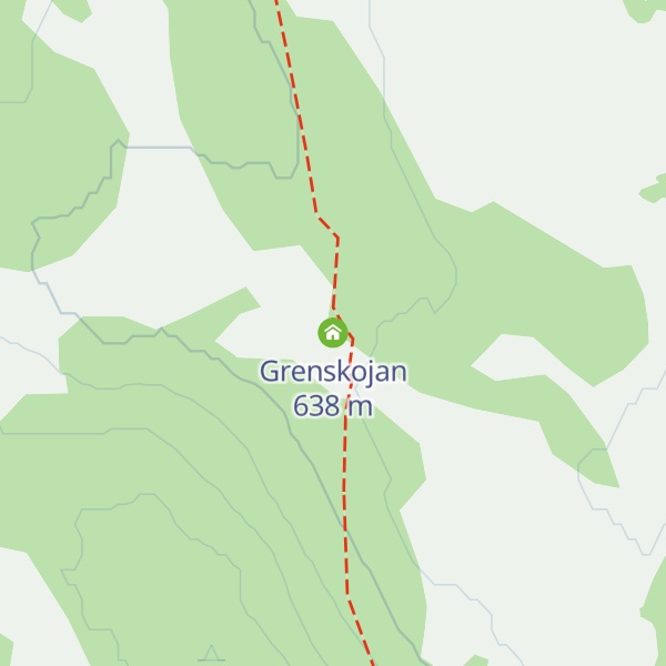 Map of Grenskojan