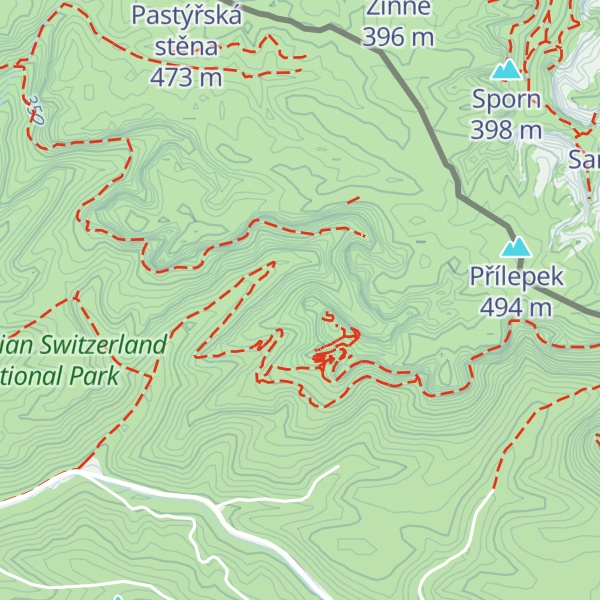 Map of Václavská věž