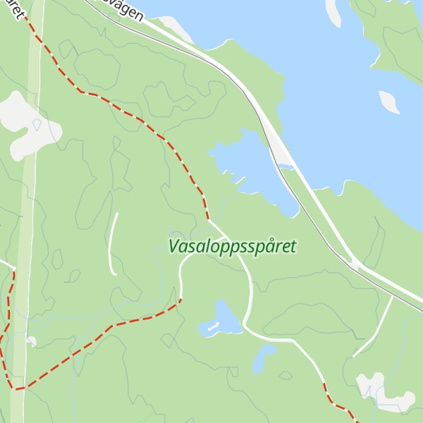 Map of Prästskogskojan