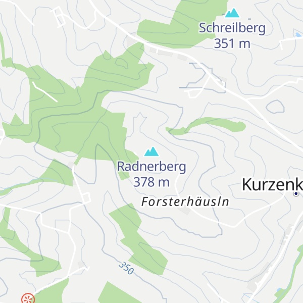 Map of Radnerberg
