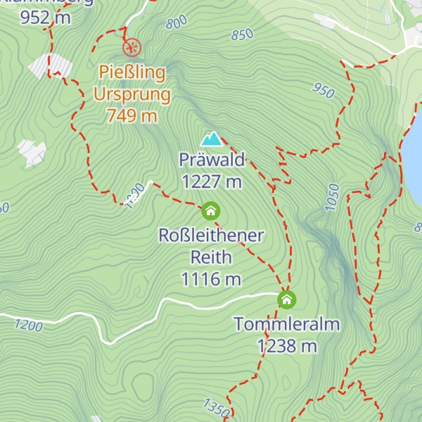 Map of Roßleithener Reith