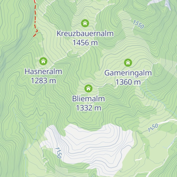 Map of Bliemalm