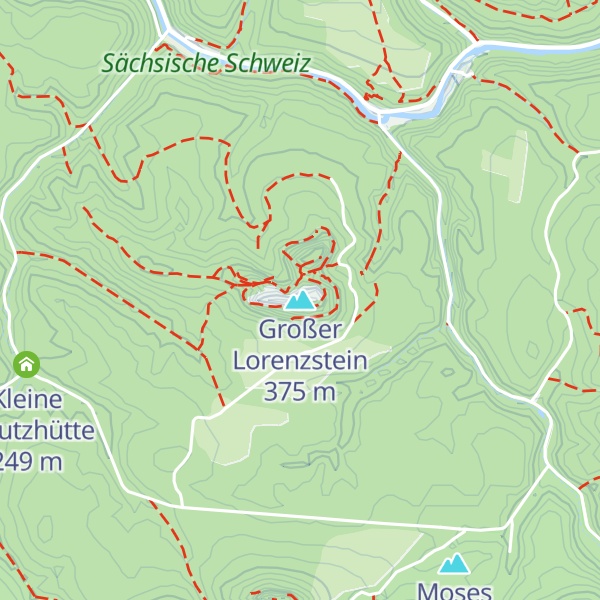 Map of Großer Lorenzstein