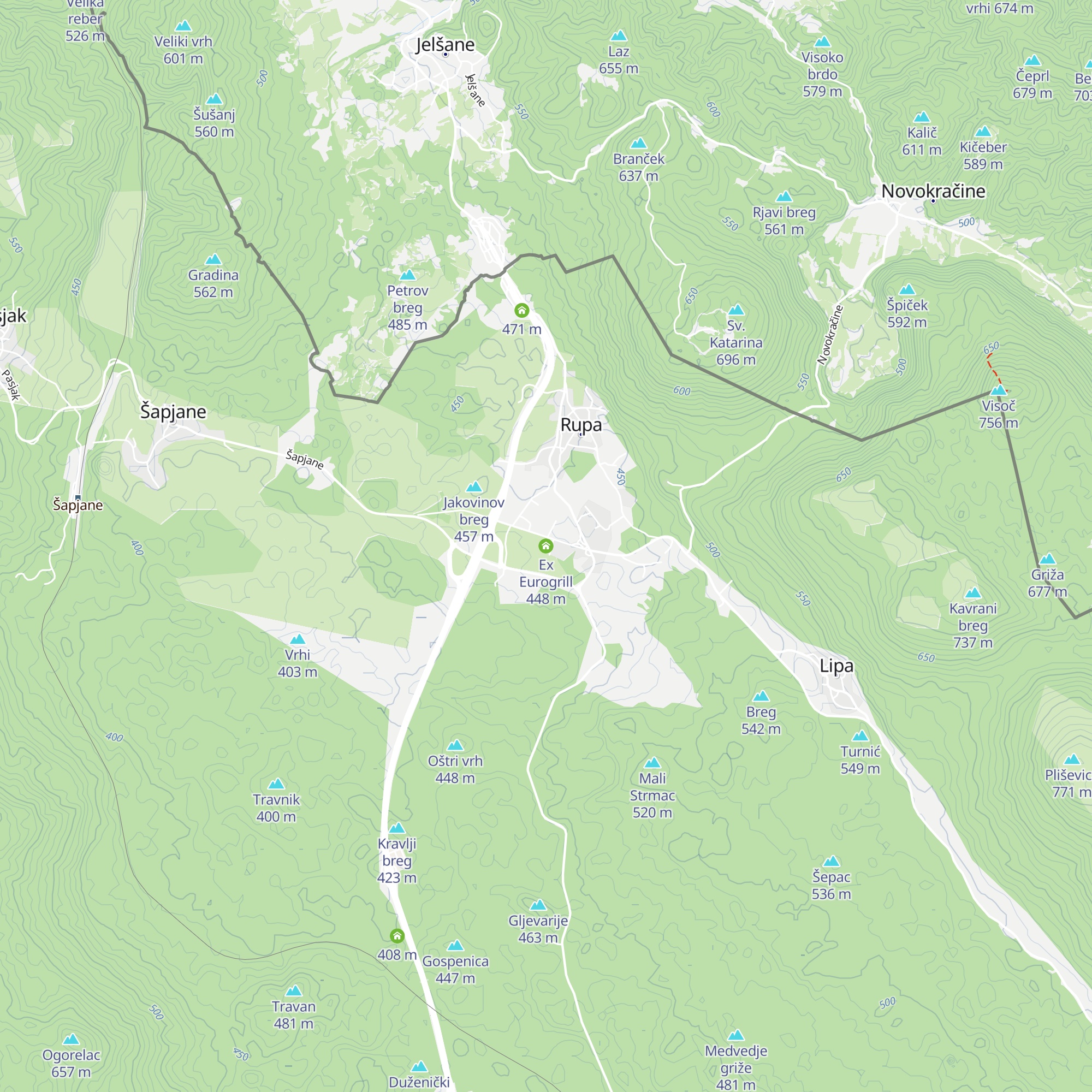 Ex Eurogrill map