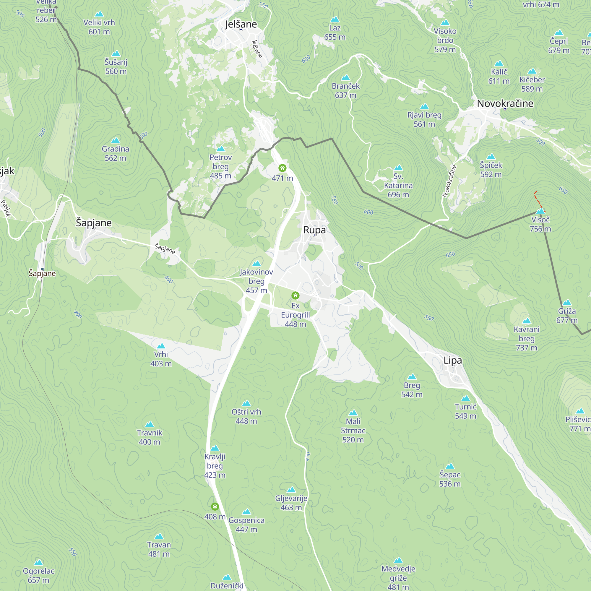 Ex Eurogrill map