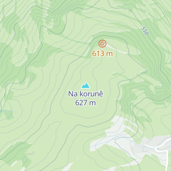 Map of Na koruně